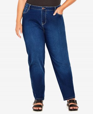 Прямые джинсы цвета сливочного денима больших размеров , мульти Avenue