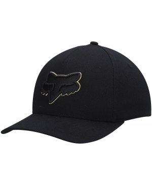 Мужская черная гибкая шапка с желтым логотипом Epicycle 2.0 Fox