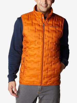 Жилет пуховый мужской Delta Ridge Down Vest, Оранжевый Columbia. Цвет: оранжевый