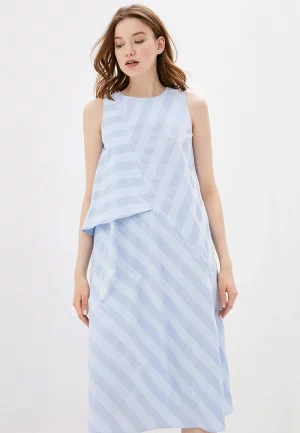 Платье Baon. Цвет: голубой