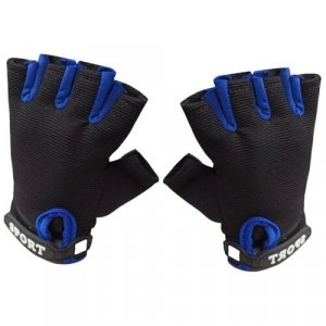 Перчатки , размер OneSize, синий, черный Kamukamu