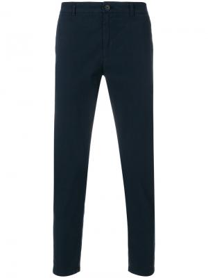 Классические брюки-чинос Department 5. Цвет: синий