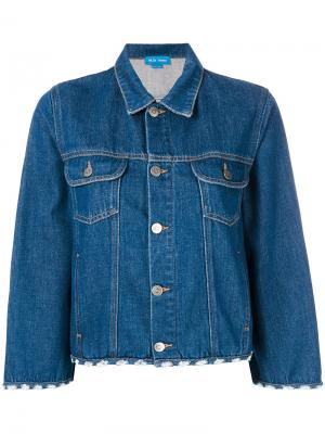 Джинсовая куртка Arch Mih Jeans. Цвет: синий