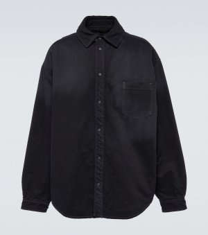 Джинсовая рубашка , черный Balenciaga
