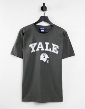 Серая oversized-футболка Yale-Серый Park Agencies