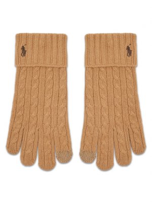Женские перчатки , коричневый Polo Ralph Lauren