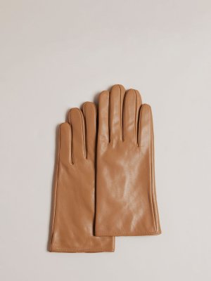 Кожаные перчатки Арлеос , коричневый Ted Baker