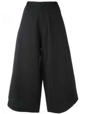 Укороченные брюки Summer Société Anonyme. Цвет: чёрный