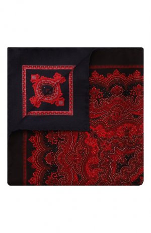 Шелковый платок Stefano Ricci. Цвет: красный