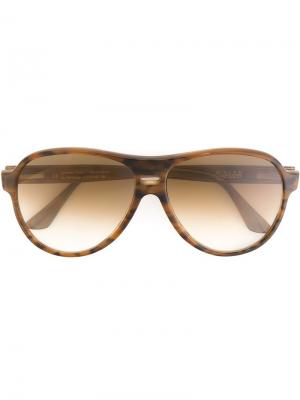 Солнцезащитные очки Jurriaan Ralph Vaessen. Цвет: коричневый