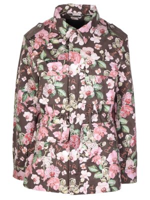 Куртка-парка с принтом Flowers PHILIPP PLEIN