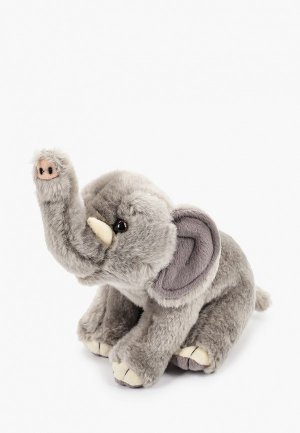 Игрушка мягкая WWF Слон, 20 см.. Цвет: серый