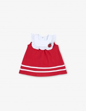 Платье с короткими рукавами , красный Chicco