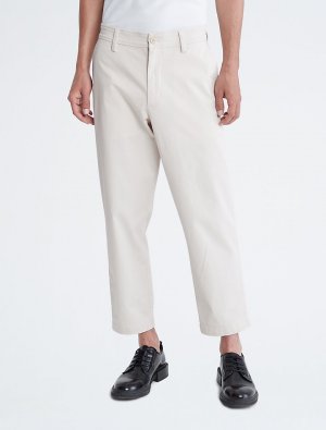 Укороченные брюки чинос с зауженными штанинами Calvin Klein