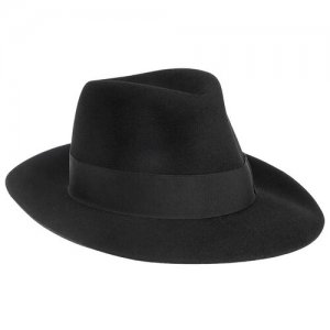 Шляпа BORSALINO арт. 390298 ALESSANDRIA (черный), размер 58. Цвет: черный