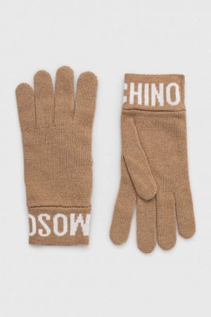 Перчатки , бежевый Moschino