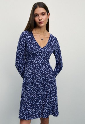Платье Zarina Exclusive online. Цвет: синий