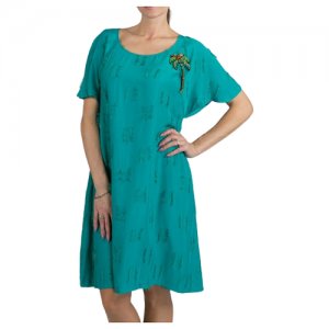 Платье,брошь,Beatrice_b,зеленый,Арт.6821_720 (46) BEATRICE. Цвет: зеленый