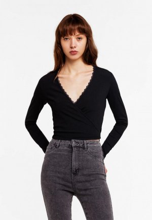 Пуловер Befree Exclusive online. Цвет: черный