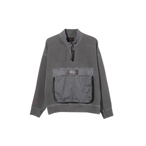23 Engineered Half-Zip Sweatshirt Jacket Men Outerwear Black CJ5998-010 Jordan
