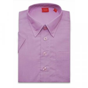 Школьная рубашка , размер 104-110, фиолетовый Imperator. Цвет: фиолетовый/сиреневый