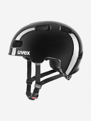 Шлем велосипедный детский 4, Черный Uvex. Цвет: черный