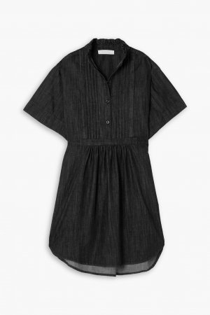 Джинсовое платье с защипами SEE BY CHLOÉ, черный Chloé