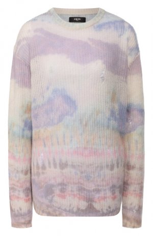 Кашемировый свитер Amiri. Цвет: разноцветный