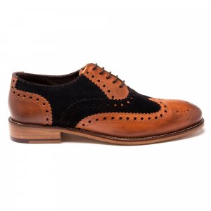 Туфли-броги в стиле Гэтсби , коричневый LONDON BROGUES