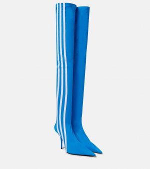 Ботфорты adidas с ножом из коллекции x , синий Balenciaga