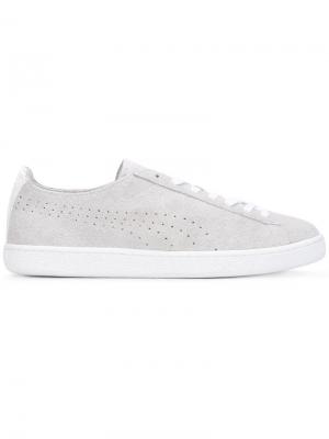 Perforated lace up sneakers Puma. Цвет: серый
