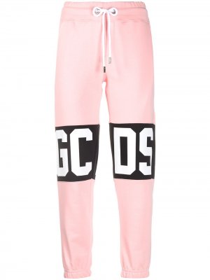 Спортивные брюки с логотипом Gcds. Цвет: розовый