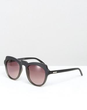 Солнцезащитные очки в винтажном стиле New Kid Minkpink. Цвет: черный