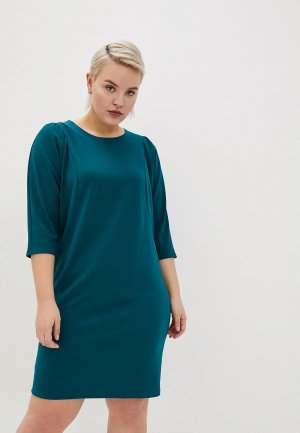 Платье Zarus. Цвет: зеленый