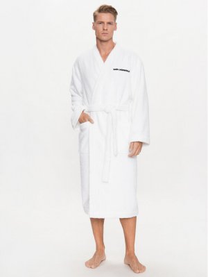 Банный халат , белый Karl Lagerfeld