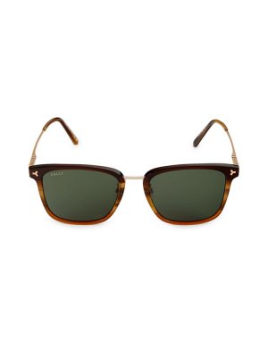 Квадратные солнцезащитные очки 55 мм , цвет Havana Bally