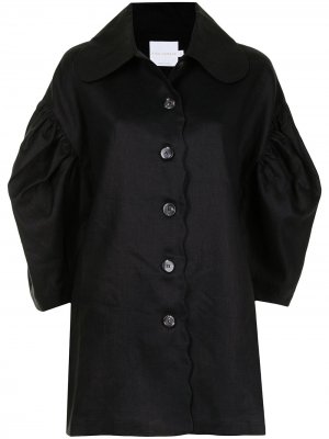 Куртка оверсайз с объемными рукавами Kika Vargas. Цвет: черный