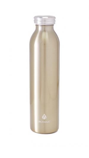 Бутылка для воды емкостью 20 унций из нержавеющей стали в стиле ретро Manna