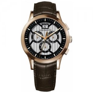 Часы наручные Aerowatch 80966 RO05. Цвет: коричневый