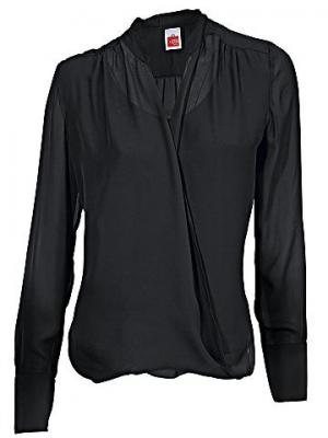 Свободная блуза Travel Couture. Цвет: черный