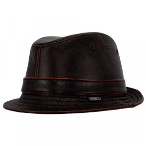 Шляпа , размер 58, коричневый Denkor. Цвет: коричневый