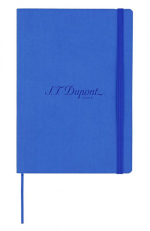 Блокнот S.T. Dupont. Цвет: голубой