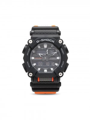 Наручные часы GA-900C1A-4ER 52 мм G-Shock. Цвет: оранжевый