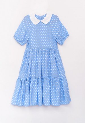 Платье Prime Baby. Цвет: голубой