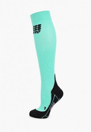 Компрессионные гольфы Cep Pastel Compression Knee Socks C12P. Цвет: бирюзовый
