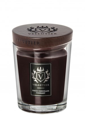 Ароматическая свеча VELLUTIER. Цвет: коричневый