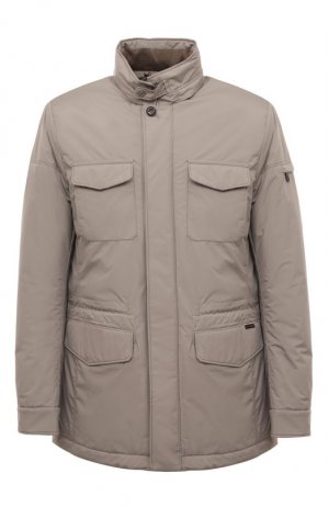 Утепленная куртка Leonardo-STP Moorer. Цвет: бежевый