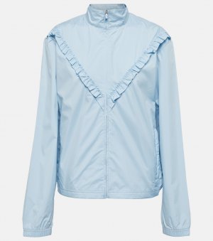 Куртка-ветровка с рюшами TORY SPORT, синий Sport