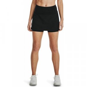 Юбка-шорты для фитнеса , на резинке, размер XS, черный Under Armour. Цвет: черный