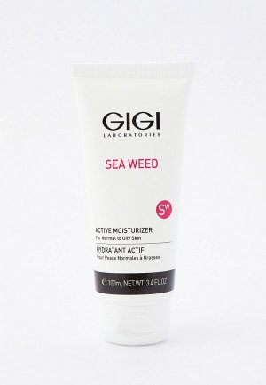 Крем для лица Gigi Sea Weed Active Moisturizer, увлажняющий, 100 мл. Цвет: прозрачный